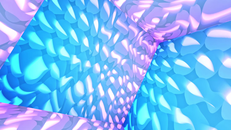 Cover image for Blue & Purple 3D Cube Loop for my own Youtube Channel