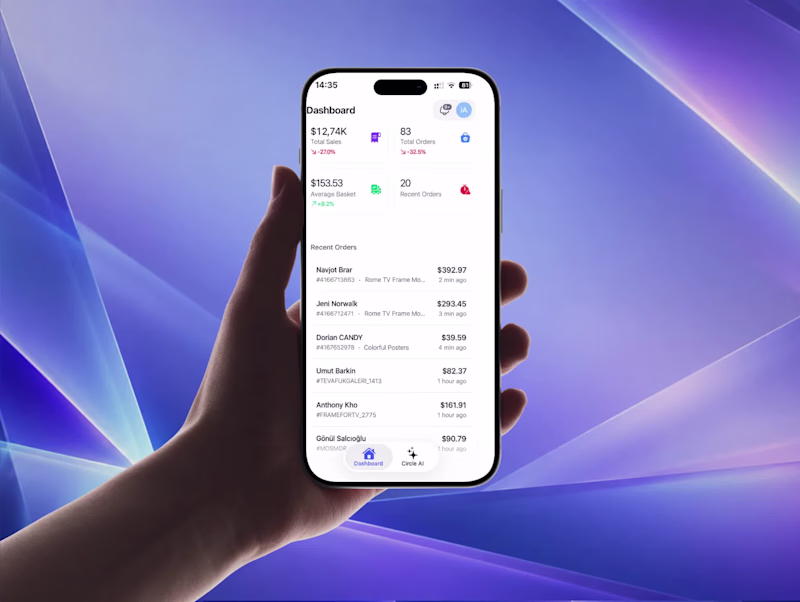 Cover image for Mobile E-commerce Operations App - React Native & Expo