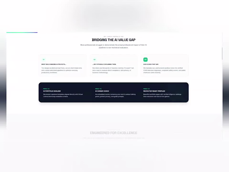 Cover image for Virtual Career Portfolio Hub –