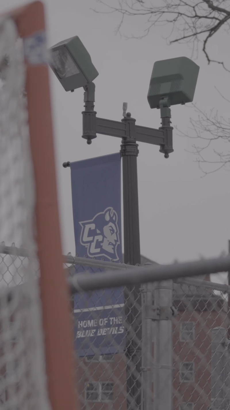 Cover image for Sports highlight recapping a CCSU Women's Lacrosse match. Hi...
