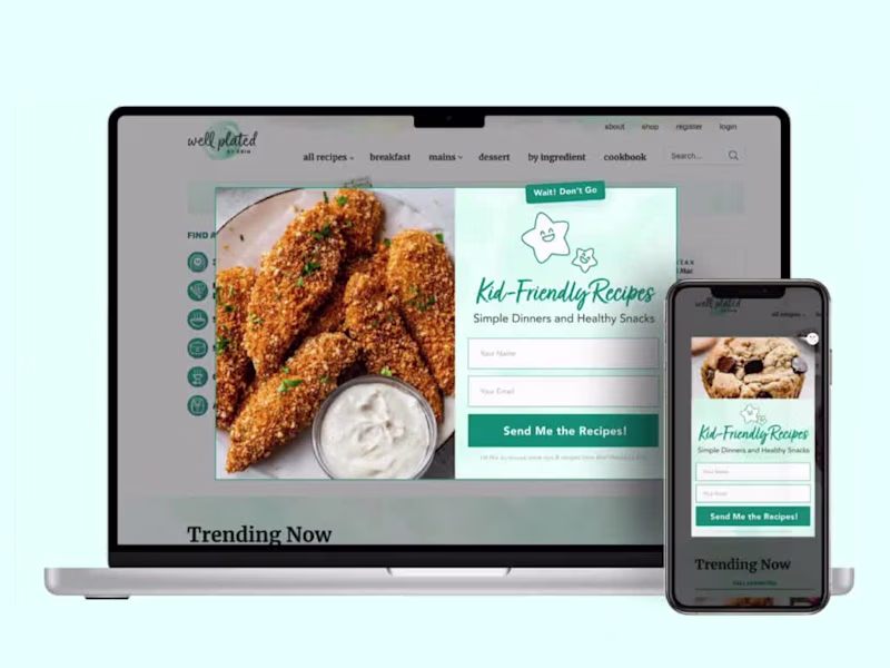 Cover image for Well Plated Kid-Friendly Recipes – Figma Design + Kit Build