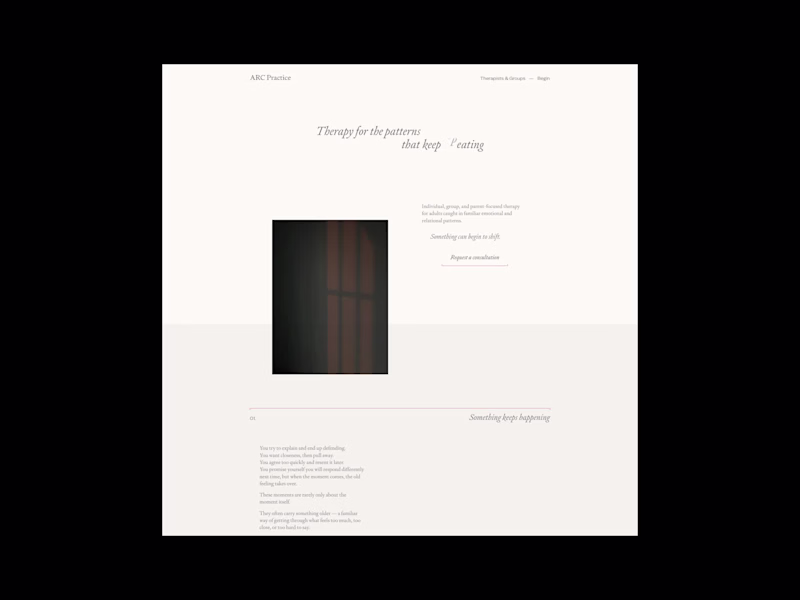 Cover image for Arc Practice Website