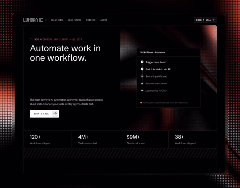 Cover image for Lumora AI - built for
