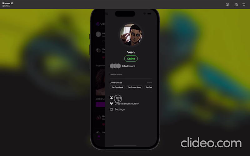 Cover image for Vibeforce : A web3 social media app