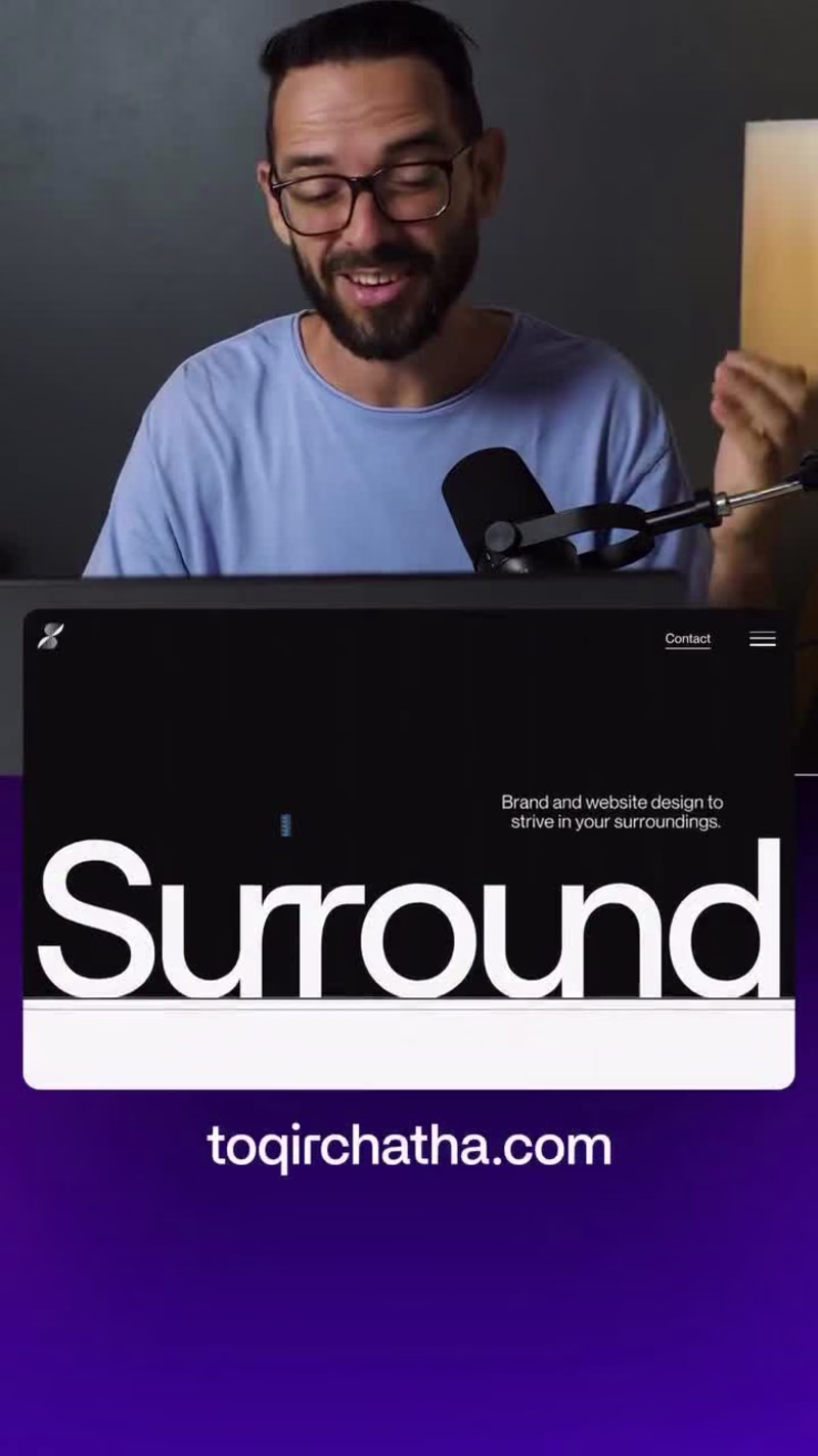 Cover image for Surround Studio’s Webflow Interactive Website