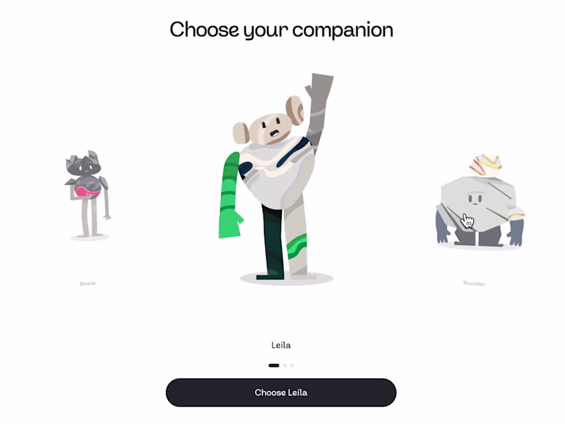 Cover image for Learning Companions - Pebble 