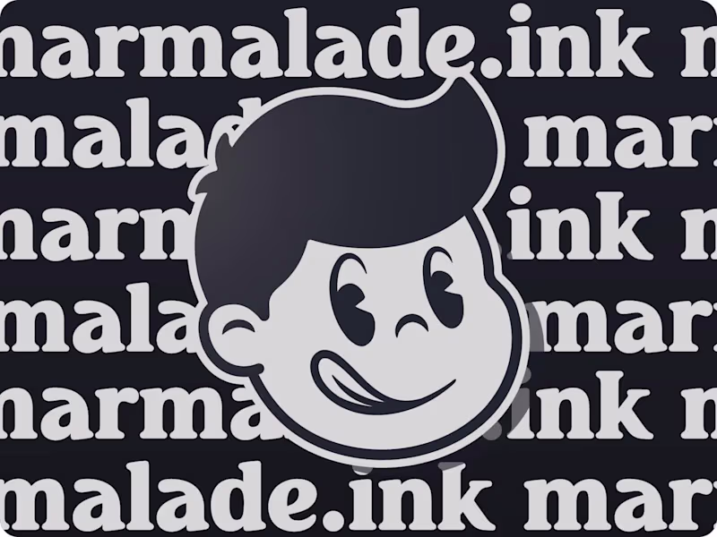 Cover image for Marmalade.ink | Branding, Mascot & Animation