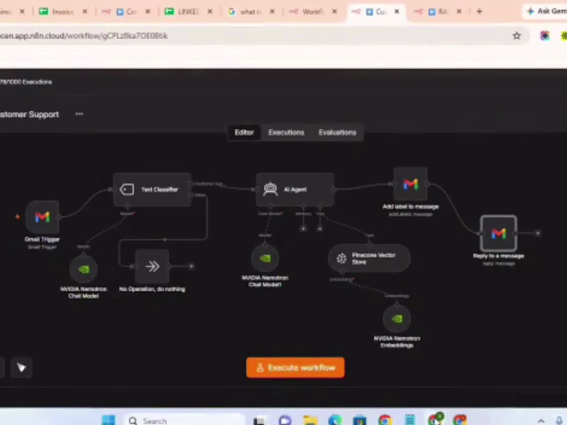 Cover image for Automated AI Customer Support Workflow
Project
