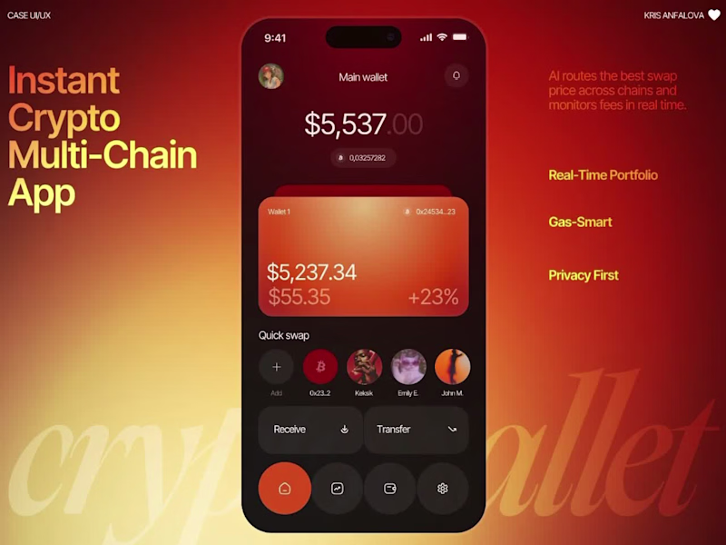 Cover image for Crypto wallets usually go one