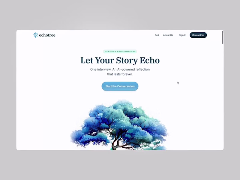 Cover image for Website Design & Framer Development for Echotree