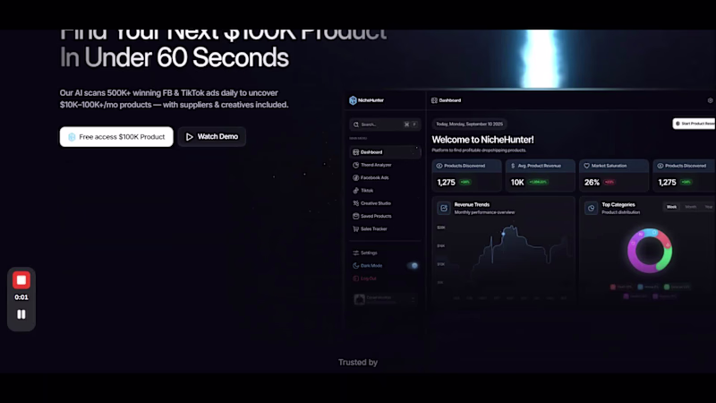Cover image for NicheHunter — Figma to Next.js