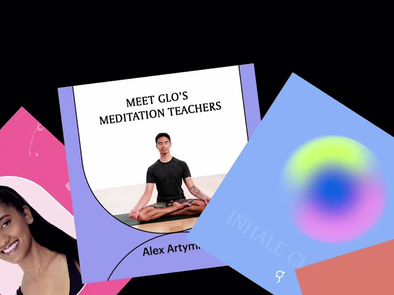 Cover image for Glo Yoga Social Media Design