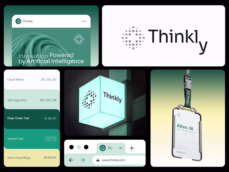 Cover image for Thinkly - Branding & Logo

Hey