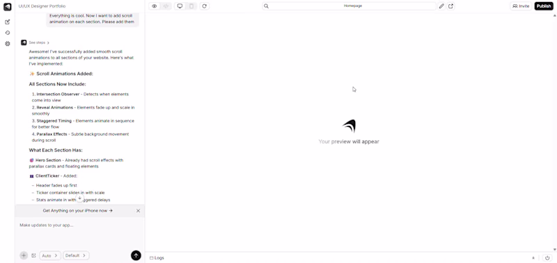 Cover image for Minimal Portfolio Website Design