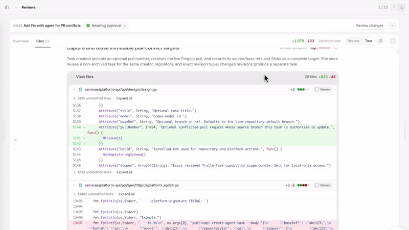 Cover image for Pull Request review feature for tembo.io