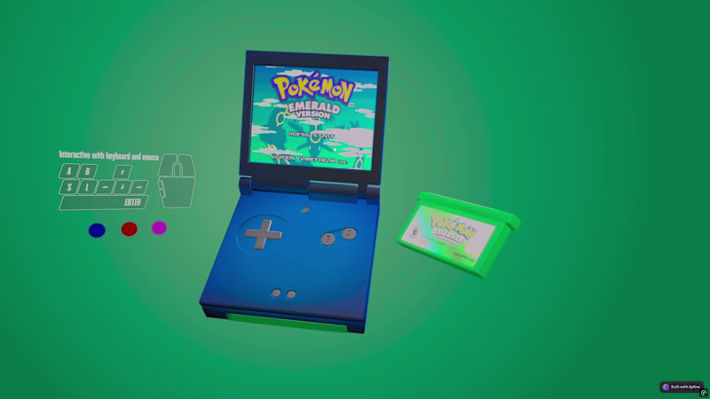 Cover image for Interactive Gameboy with Spline