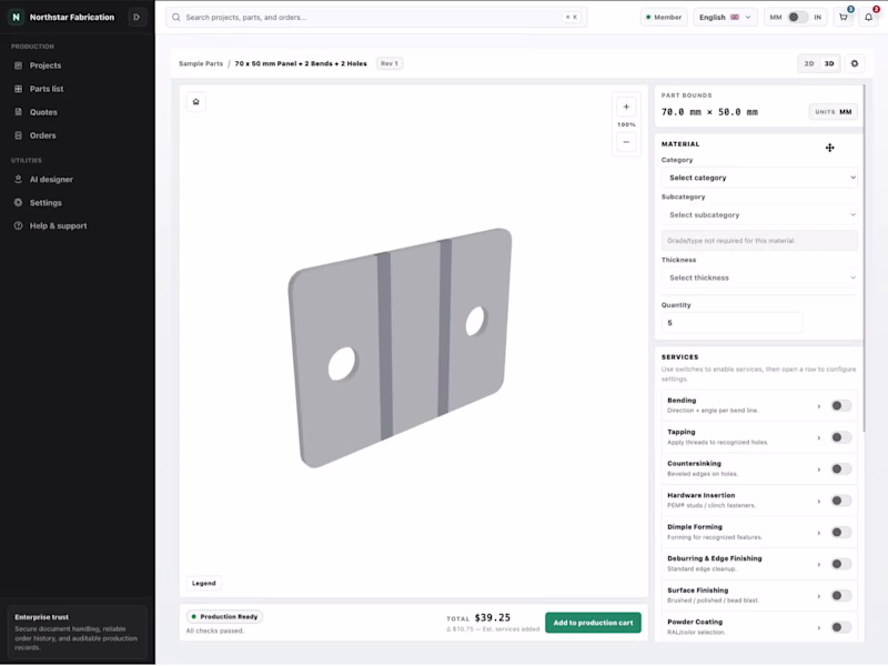 Cover image for MetalFlow: Multi-Tenant SaaS for Metal Fabrication