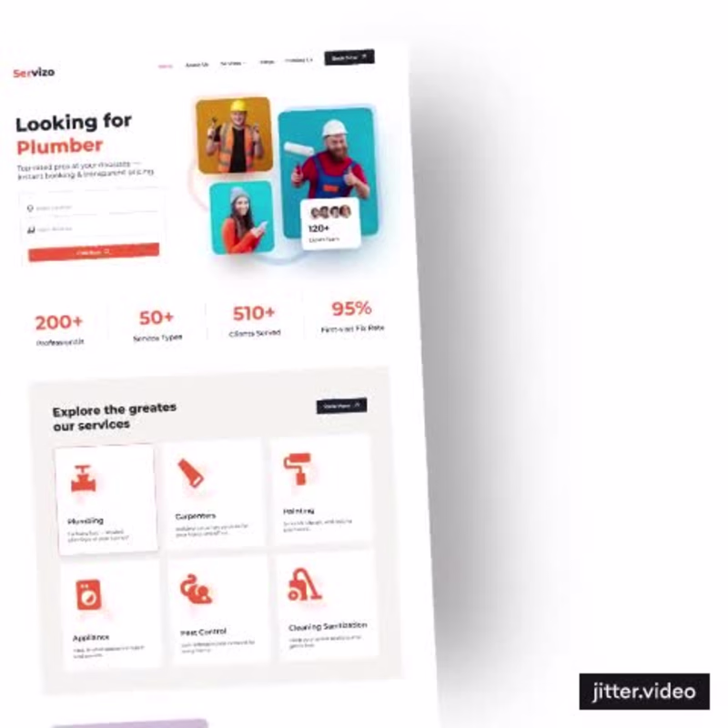 Cover image for Servizo – On-Demand Service Marketplace