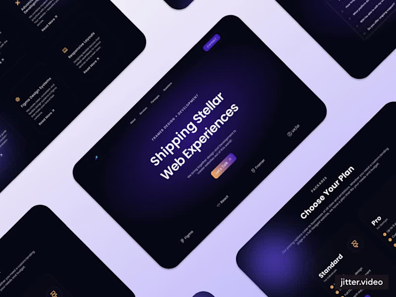 Cover image for Designing a Framer Website for a Growing Web Studio