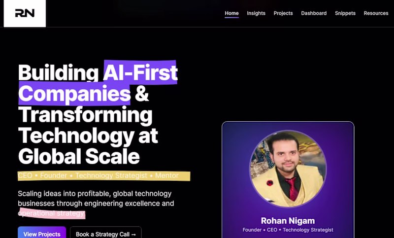 Cover image for A high-impact digital portfolio created