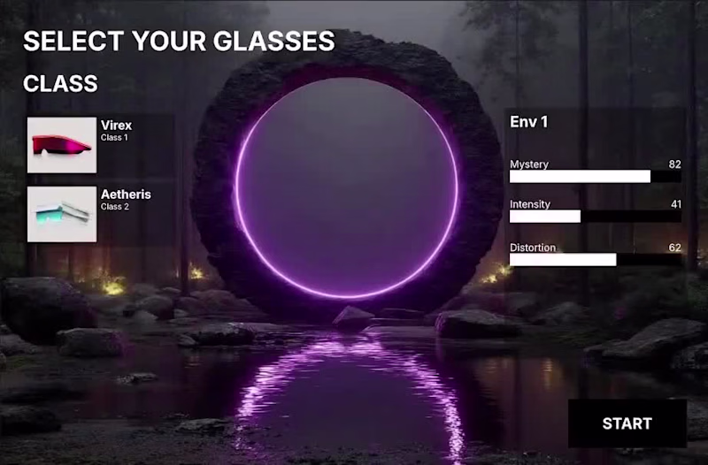 Cover image for Interactive Environment Selection Menu