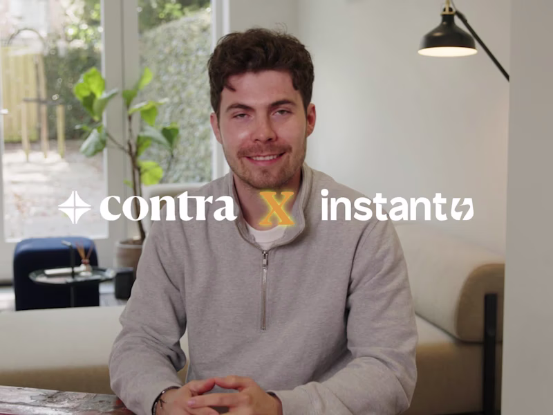 Cover image for Contra x Instant Case Study