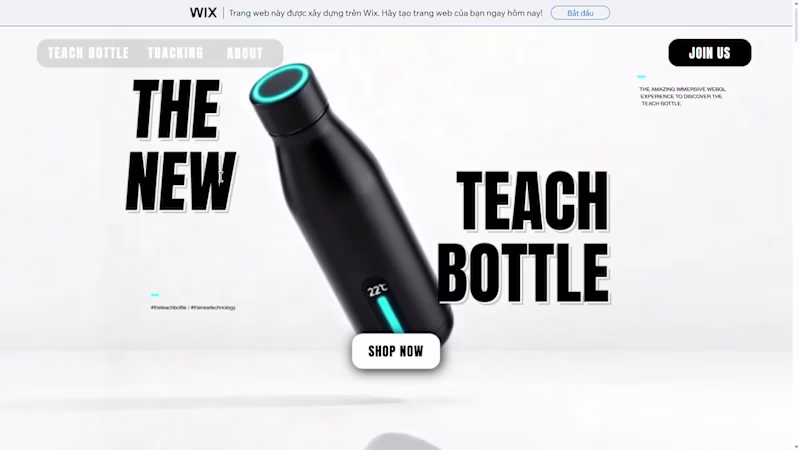 Cover image for I ve just finished this 3d website by using WIX. WIX is very...