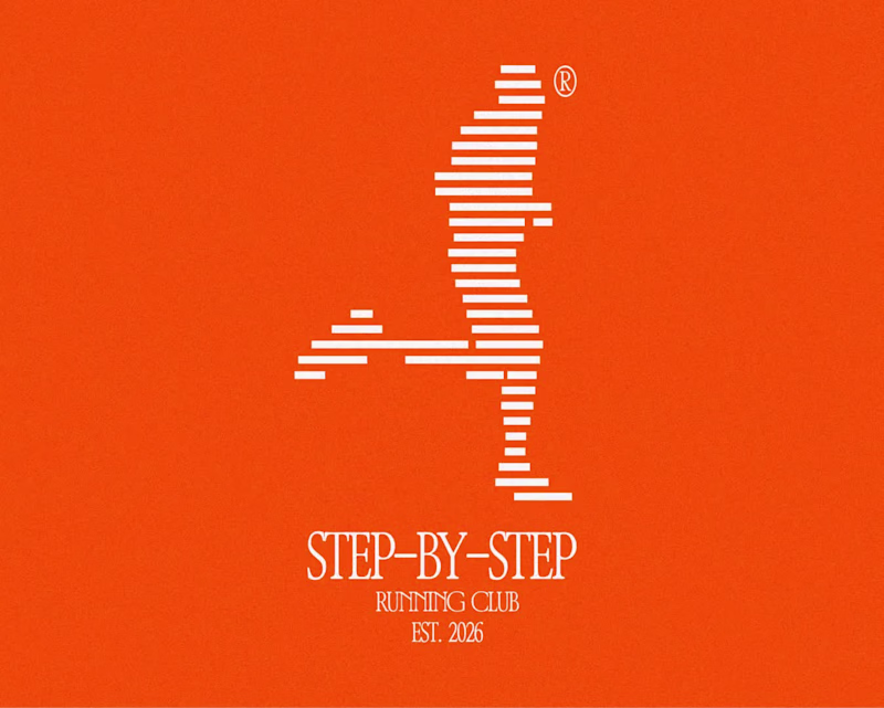 Cover image for Step-by-Step Running Club – Branding & Merch Design