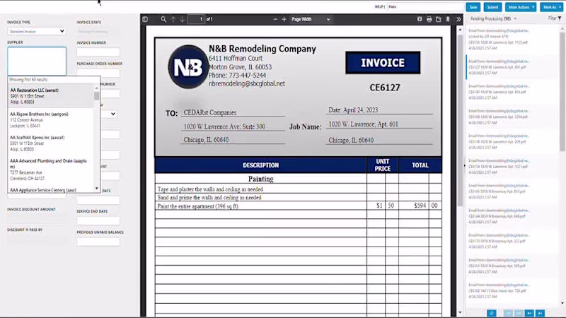 Cover image for Data entry/extraction using OCR tool