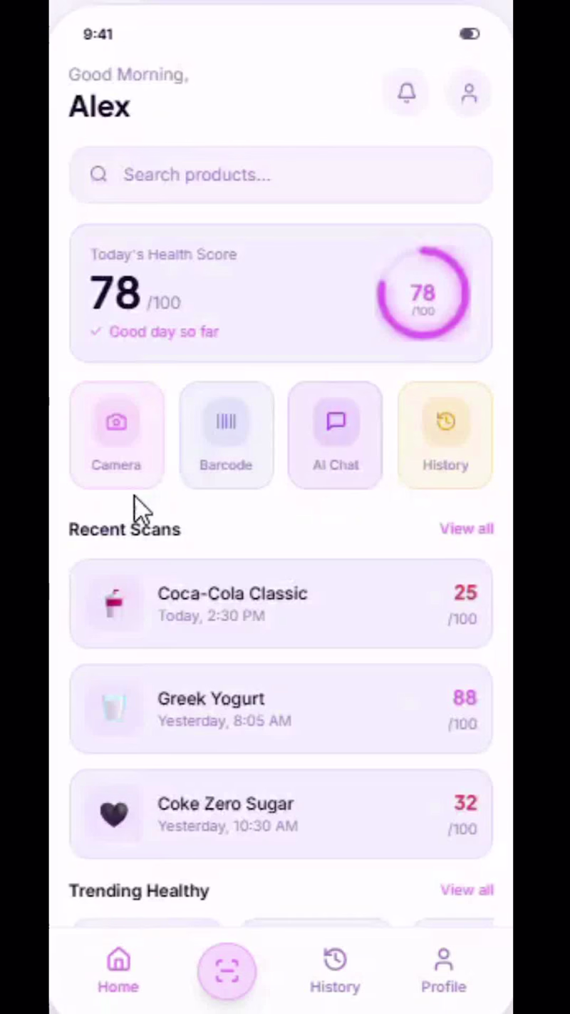 Cover image for NutriScan AI Mobile App
People often
