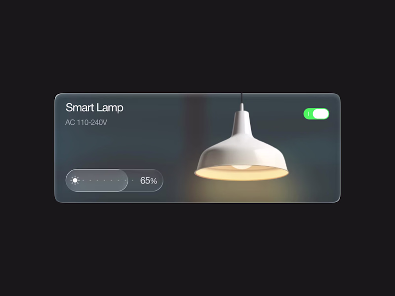 Cover image for Smart Lamp Control Interaction
Interactive smart