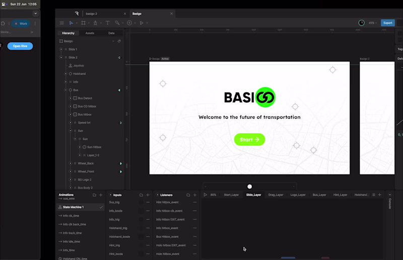 Cover image for Interactive Web Section for BasiGO
