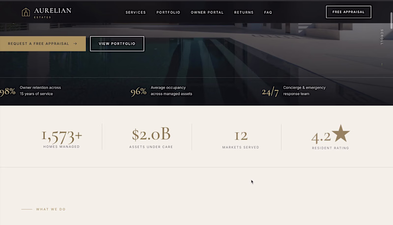 Cover image for A property management platform designed