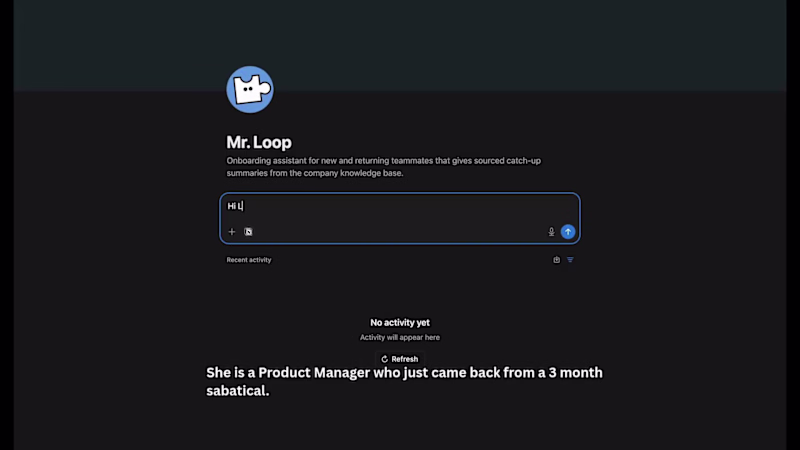 Cover image for Mr. Loop: Intelligent Onboarding Agent