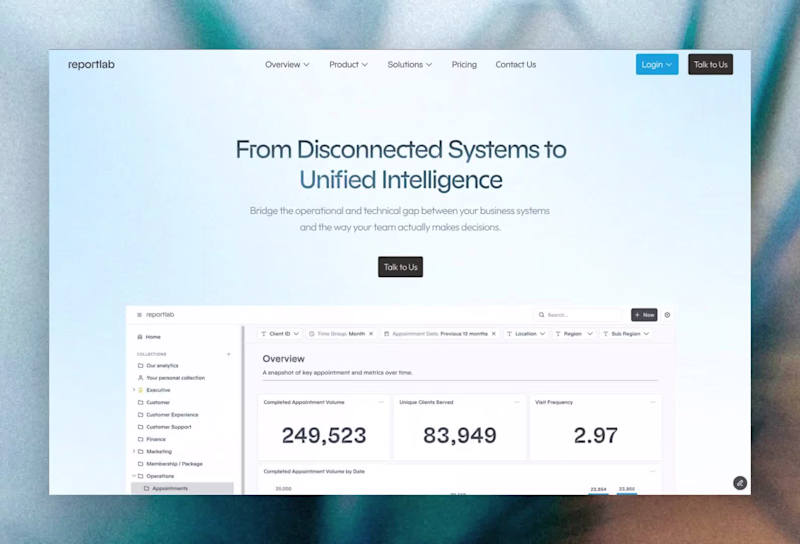 Cover image for Framer Website Design & Development for ReportLab