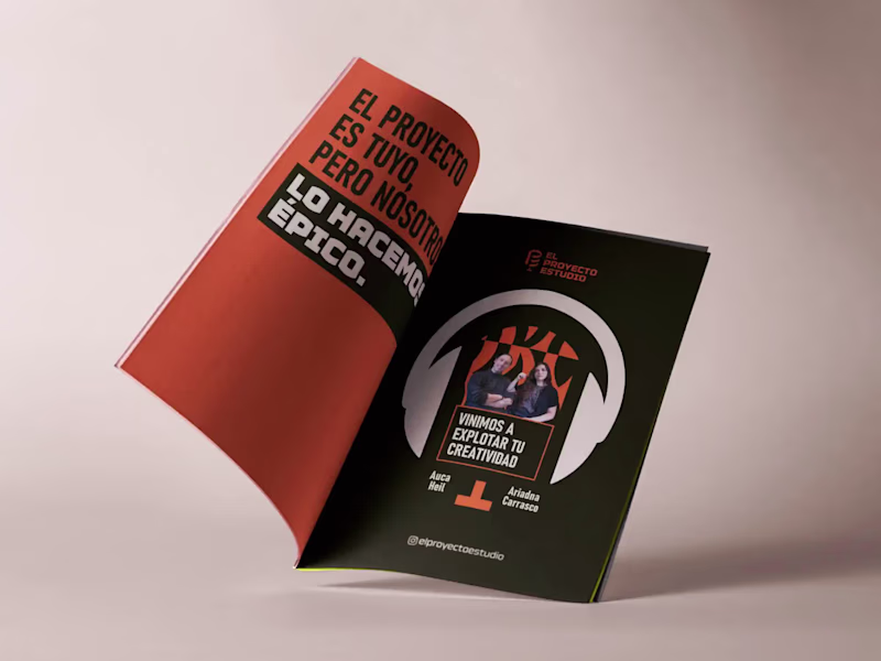Cover image for Brand Identity Redesign - El Proyecto Estudio
