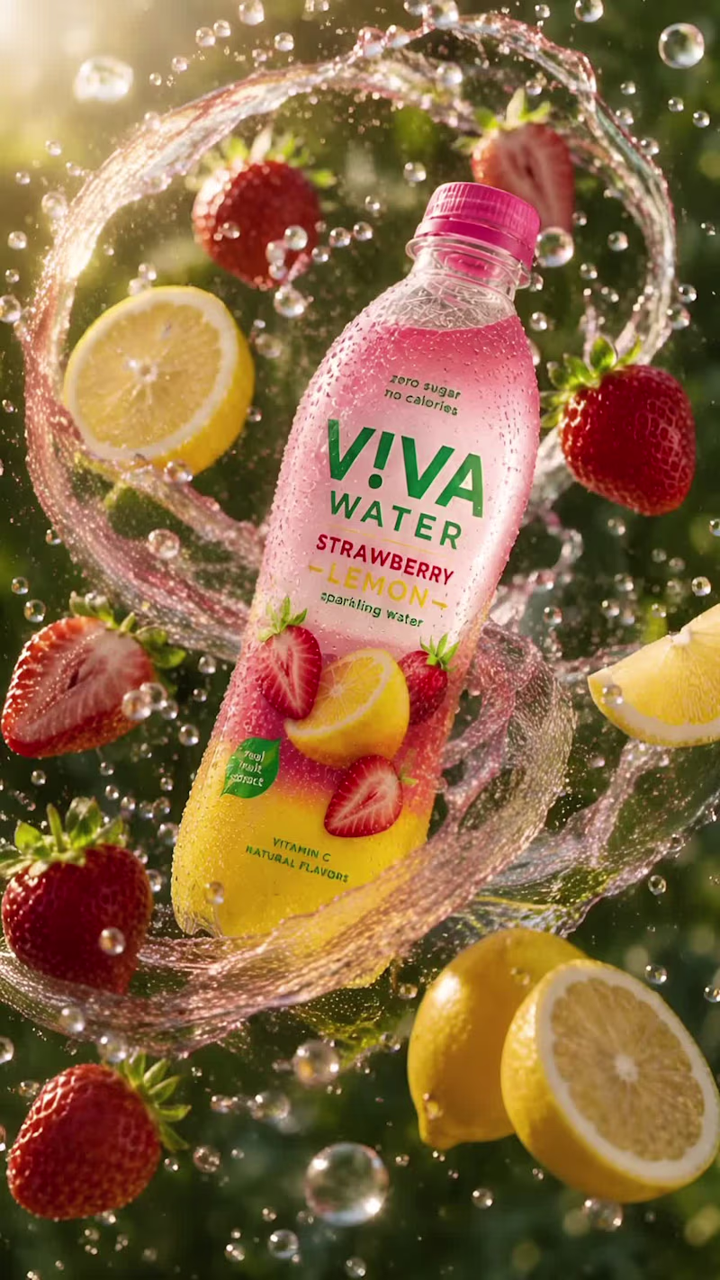 Cover image for Product animation, refreshing summer atmosphere.
