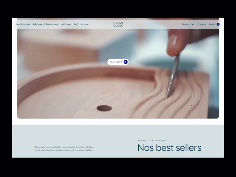 Cover image for Complete Redesign of Ocean Clock's Online Store