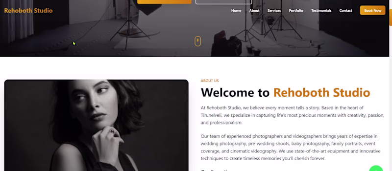 Cover image for Web Developer @ Rehoboth Studio