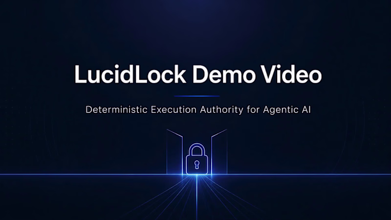 Cover image for LucidLock: Pre-Execution Integrity Layer for