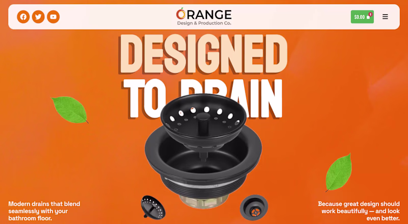 Cover image for We redesigned and developed the Orange e-commerce website to...