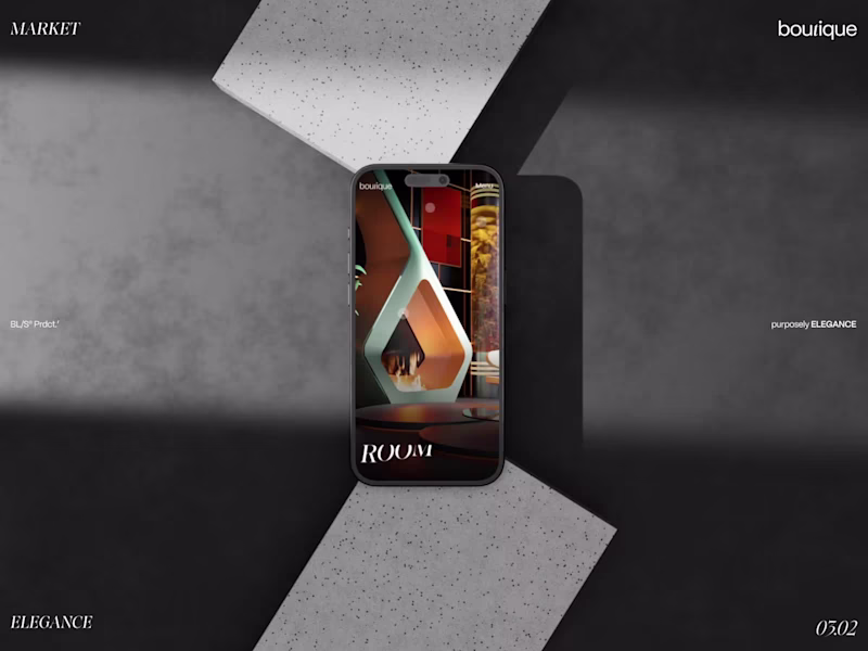 Cover image for Boutique is a self-initiated mobile