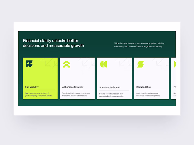 Cover image for Financial Consulting Landing Page Design