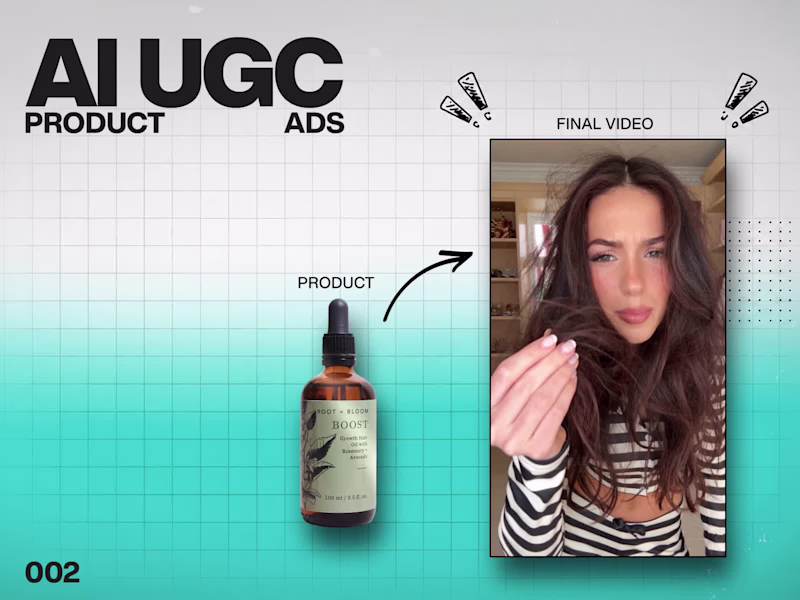 Cover image for Created an "AI UGC PRODUCT