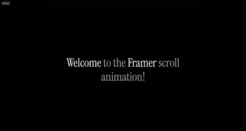 Cover image for Found this scroll animation from