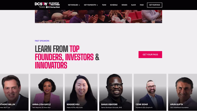 Cover image for DC Startup & Tech Week