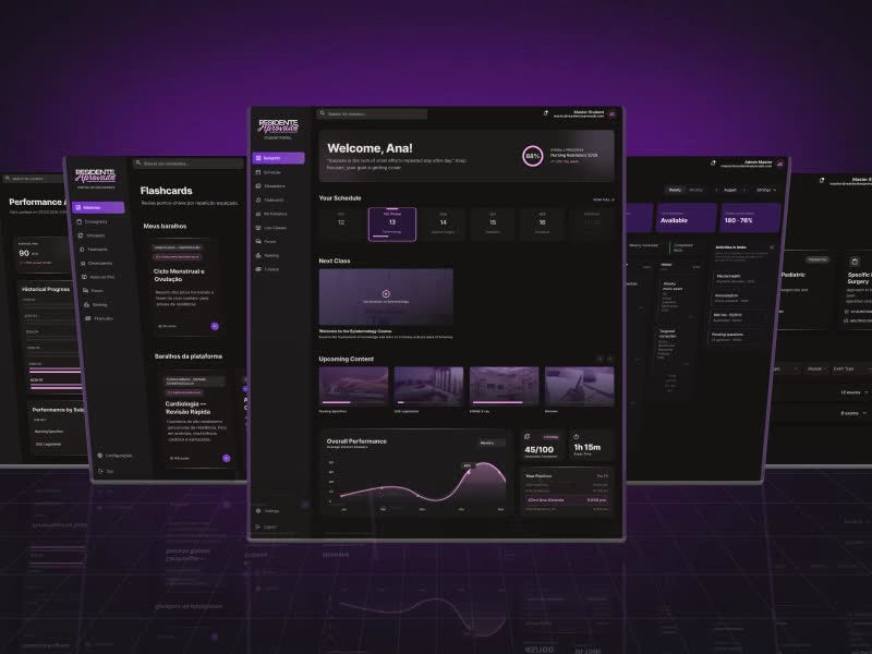 Cover image for A dark-mode study platform for