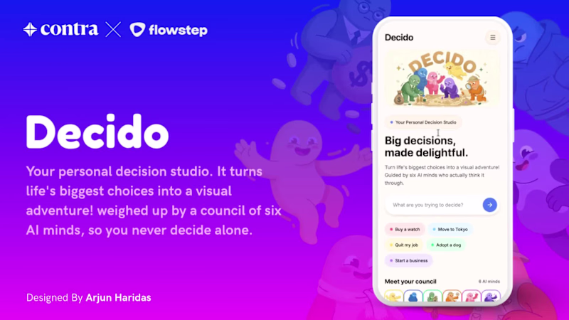 Cover image for Decido - your personal decision