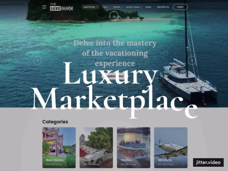 Cover image for LuxeGuide - Luxury Travel Platform