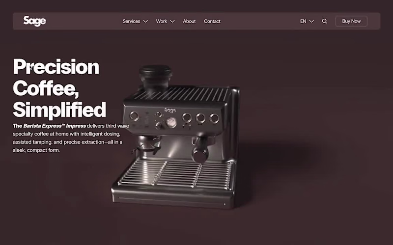 Cover image for Sage Coffee Website Exploration